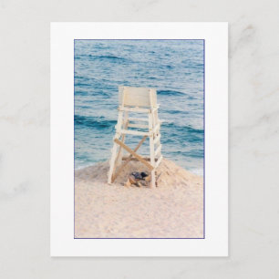 Carte postale 'Lifeguard Stand at Twilight'