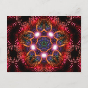 Carte Postale Light Five Fractal Arts