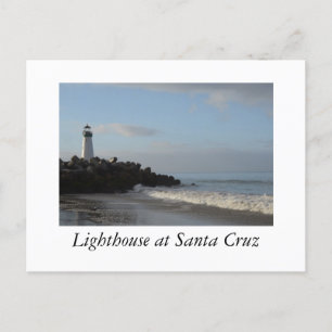 Carte Postale Light House à Père Noël Cruz en Californie