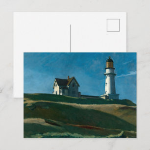 Carte Postale Lighthouse Hill   Edward Hopper  