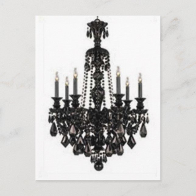 CARTE POSTALE LIGNE CHANDELIER (Devant)