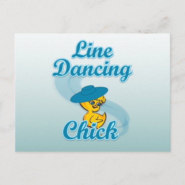 Carte Postale Ligne Dancing Chic #3 (Devant)