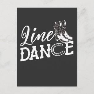 Carte Postale Ligne Danse Horseshoe Pays Ligne Danse