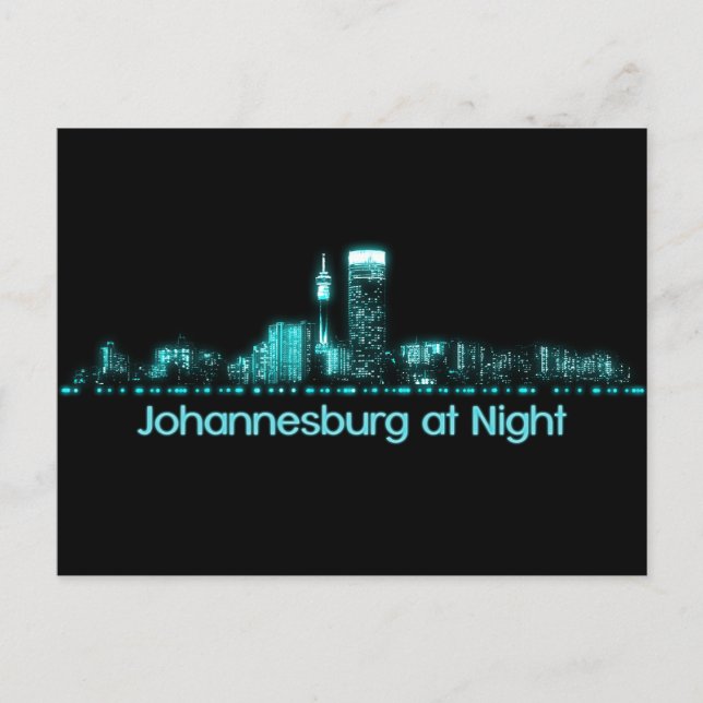 Carte Postale Ligne de Johannesburg (Devant)