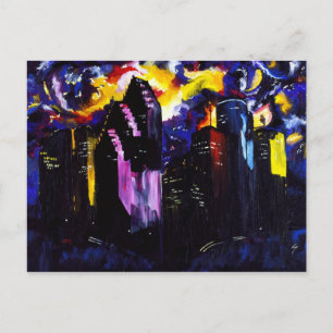 Carte Postale Ligne d'horizon de Houston