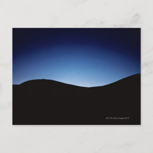Carte Postale Ligne d'horizon ondulante