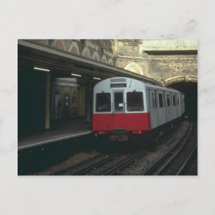 Carte Postale Ligne District" train vers l'ouest