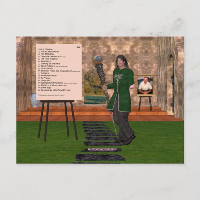 Carte Postale Ligne mémoire 2 (Devant)