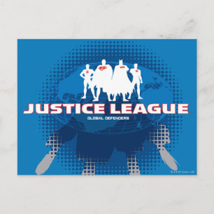 Carte Postale Ligue de la justice pour les défenseurs mondiaux