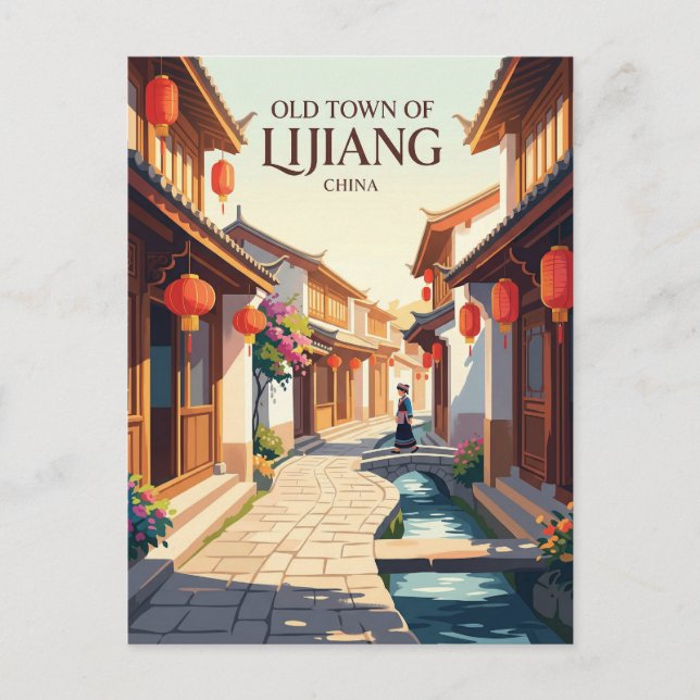 Carte Postale Lijiang, Chine Chine (Devant)