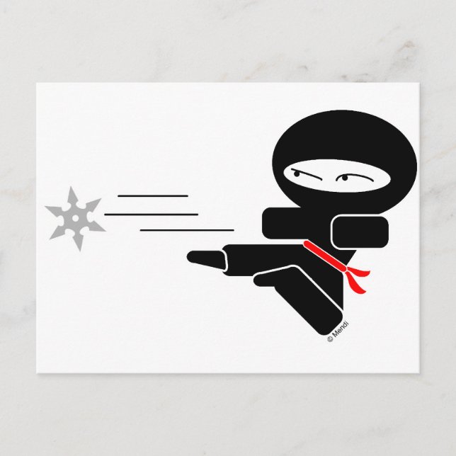 Carte Postale Lil' Ninja (Devant)