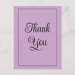 Carte Postale Lilac Merci