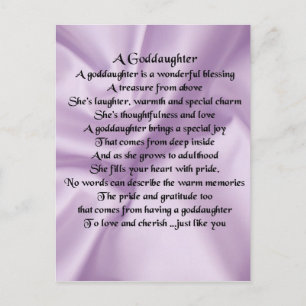 Carte Postale Lilac Soie Godgirl