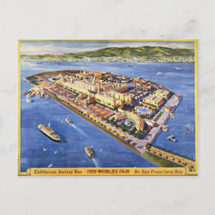 Carte Postale L'île aux trésors de San Francisco