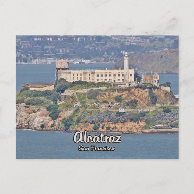 Carte Postale L'île d'Alcatraz (Devant)