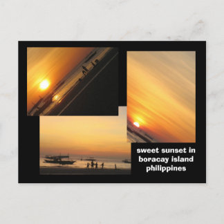 Carte Postale l'île de boracay