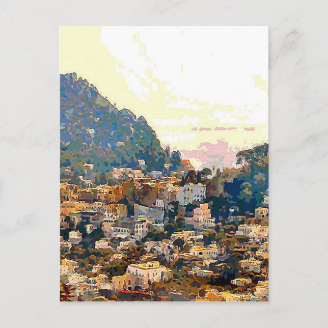 Carte Postale L'île de Capri (Devant)