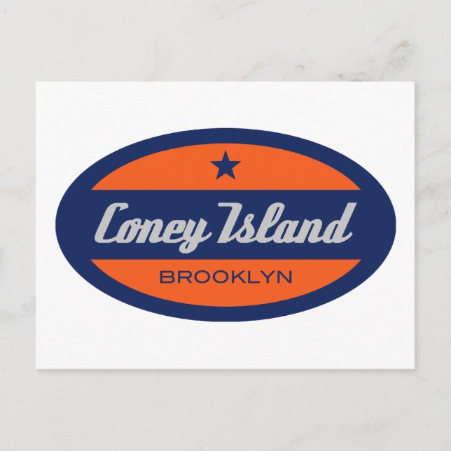 Carte Postale L'île de Coney (Devant)