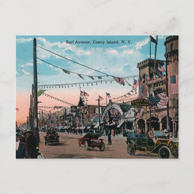 Carte Postale L'île de Coney (Devant)