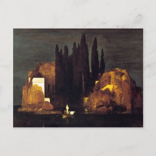Carte Postale L'île des morts par Arnold Böcklin