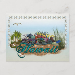 Carte Postale L'île d'Hawaii