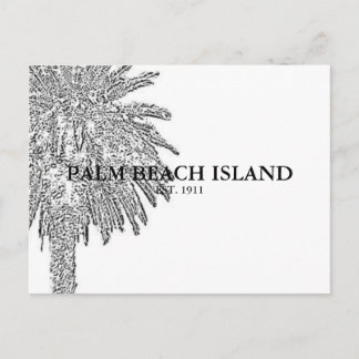 CARTE POSTALE L'ÎLE PALM BEACH