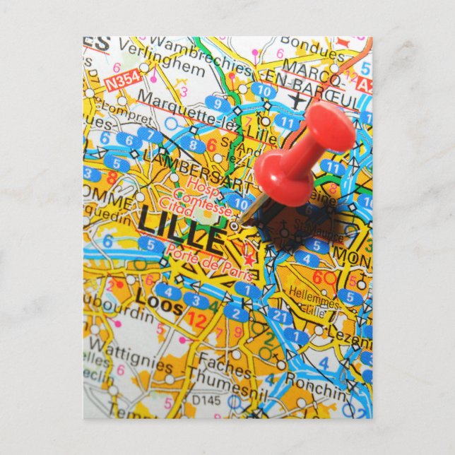 Carte Postale Lille, France (Devant)