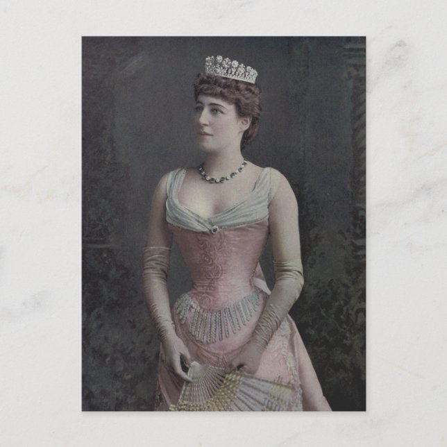Carte Postale Lillie Langtry, actrice et beauté édouardienne (Devant)