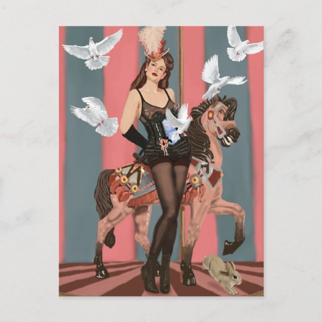 Carte Postale L'illusionniste (Devant)