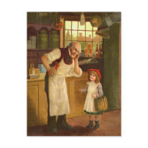 L'illustration Vintage Grocer