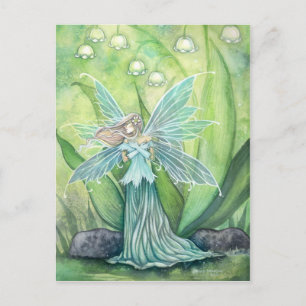 Carte postale Lily of the Valley Flower Fairy