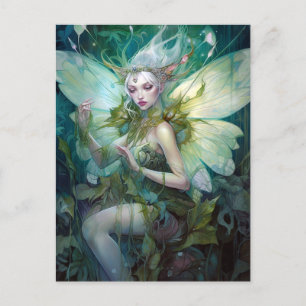 Carte Postale L'Imaginaire Fairy Green Woodland