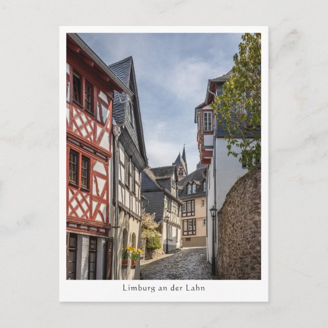 Carte Postale Limburg Lahn Allemagne (Devant)