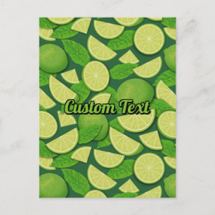 Carte Postale Lime