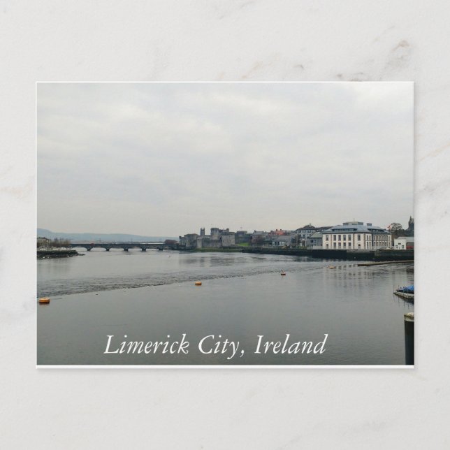 Carte postale Limerick City (Devant)