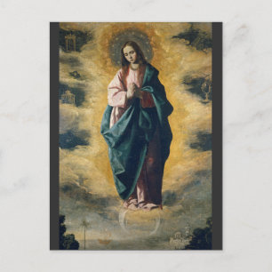 Carte Postale L'Immaculée Conception Radiance Céleste Art