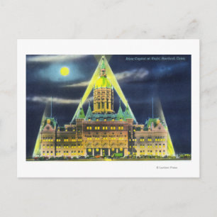 Carte Postale L'immeuble du Capitole de l'État la nuit