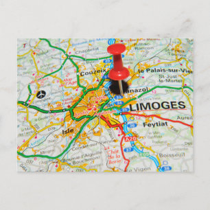 Carte Postale Limoges, France