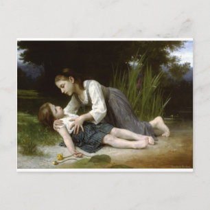 Carte Postale L'Impruente (Trop venteuse)