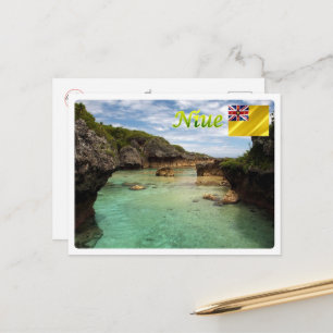 Carte Postale Limu Pools - Niue -