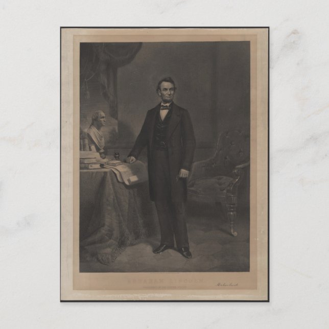 Carte Postale Lincoln (Devant)