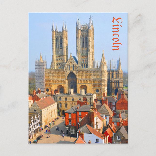Carte Postale Lincoln, Angleterre (Devant)