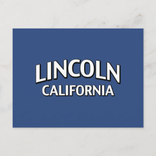 Carte Postale Lincoln Californie