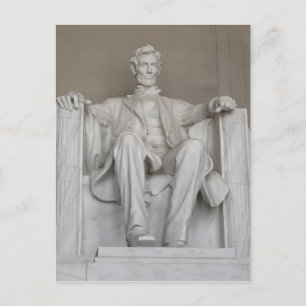 Carte Postale Lincoln Memorial Postcard