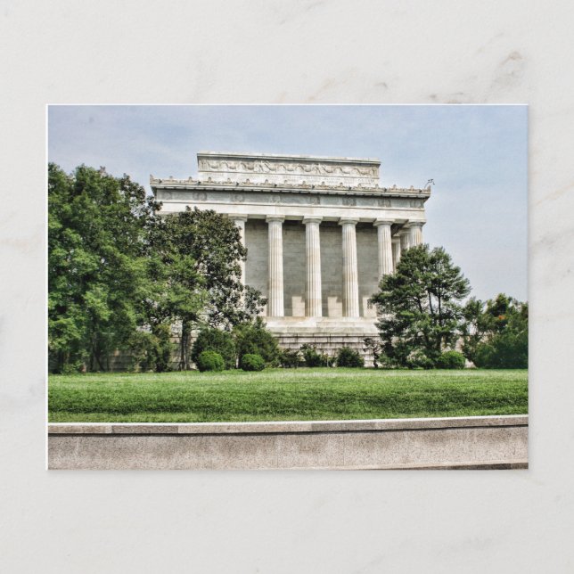 Carte Postale Lincoln Memorial Washington D.C. (Devant)