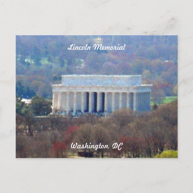 Carte Postale Lincoln Memorial Washington DC 003 (Devant)