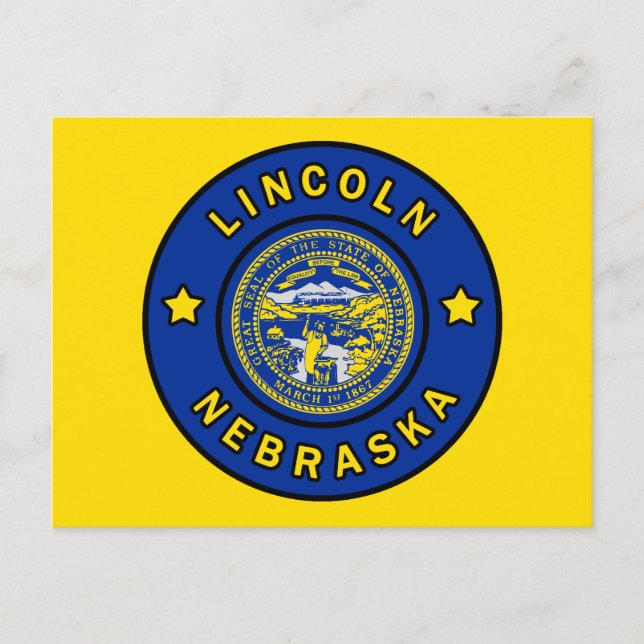 Carte Postale Lincoln Nebraska (Devant)