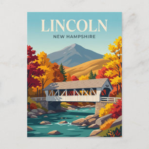 Carte Postale Lincoln New Hampshire