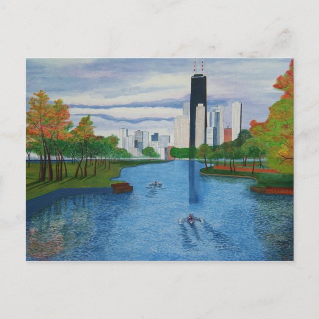 Carte postale "Lincoln Park - Chicago" (Devant)