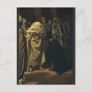 Carte Postale L'incrédulité de Saint Thomas par James Tissot